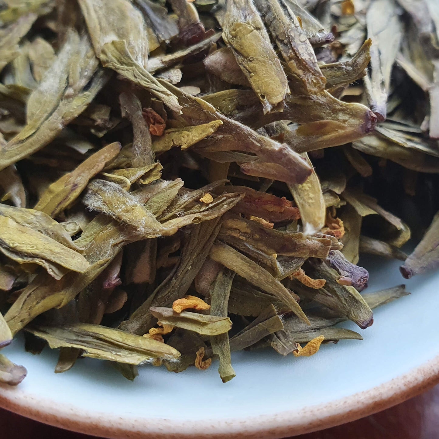 Longjing à l'osmanthe 桂花龙井 50g