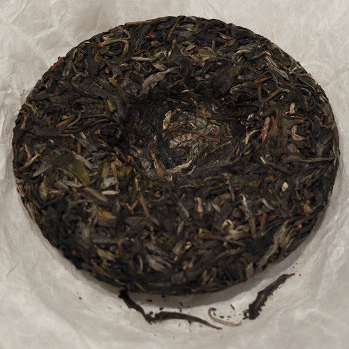 Puer Sheng Mangzhi printemps 2014 100g - galette de dos