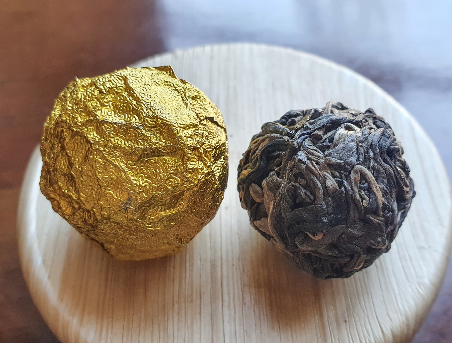 Perles de puerh sheng vieux arbres 普洱龙珠 3x8g